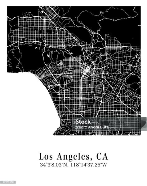 los angeles coordinates.